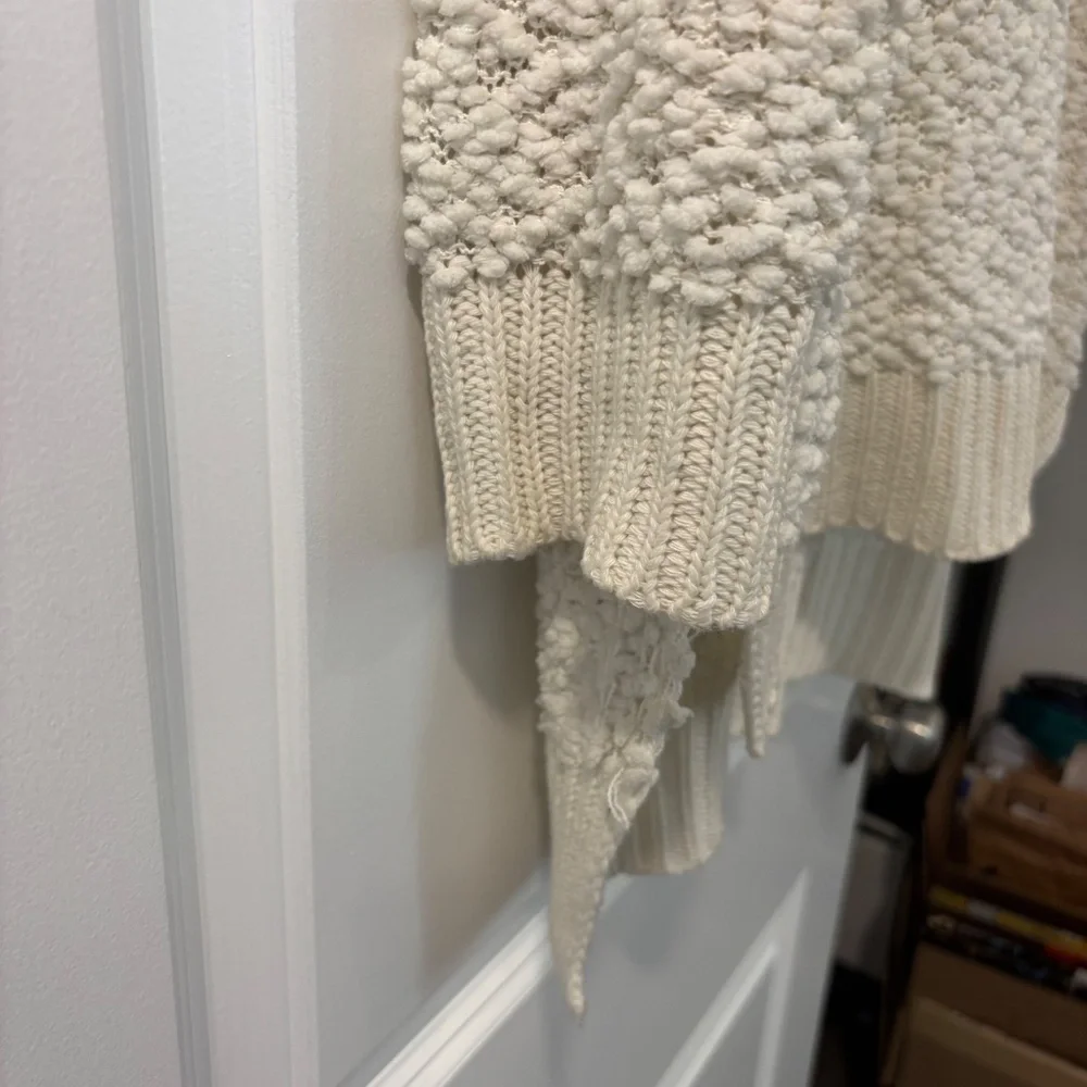 Miracle Cream Oversized Hoodie Long Sleeve Sweater - Picture 5 of 7